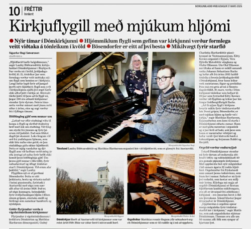 LB og matthías ´´i mogganum